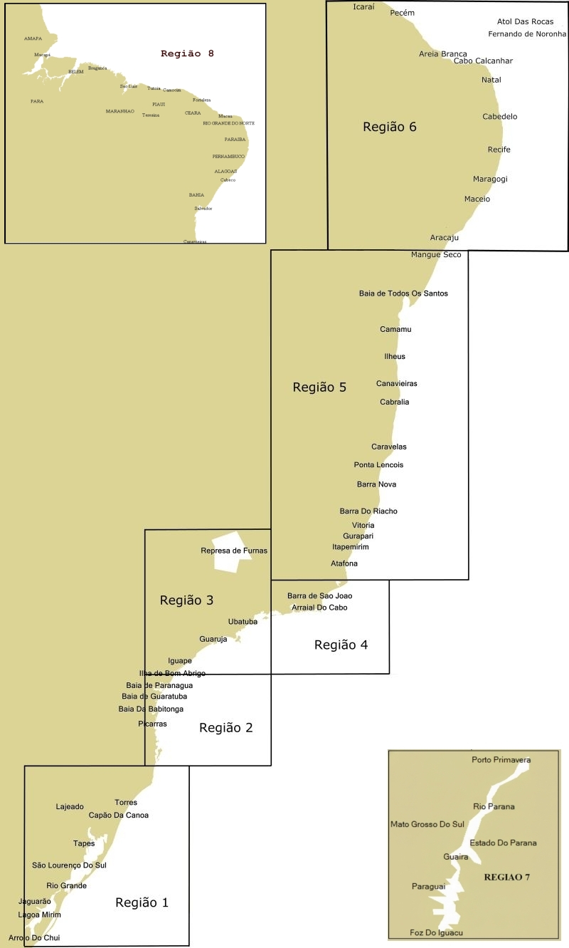 Mapa de Cobertura do Brasil